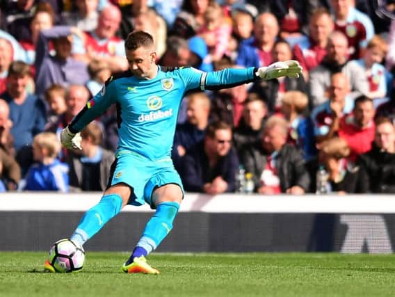 Tom Heaton has been in fine form for the Clarets this season