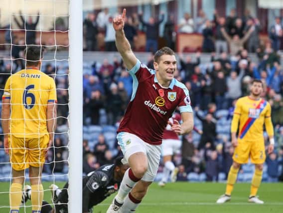 Sam Vokes gave the Clarets the perfect start