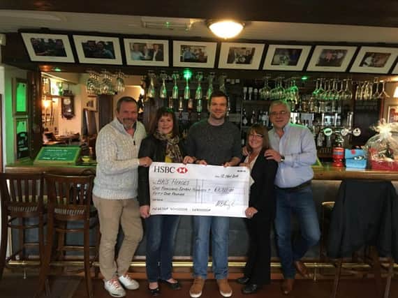 A fund raising night held for BK's Heroes in memory of chef Ben King, raised the grand total of 1,751.
