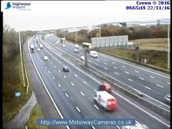 Drivers are experiencing delays on the M6