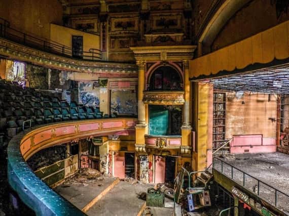 The former Empire Theatre in Burnley which conservationists have now moved a step closer to saving and restoring to its former glory.