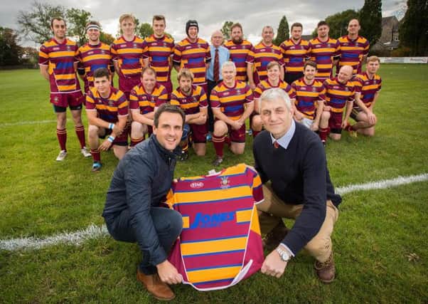 Jones Homes teams up with Clitheroe Rugby Club in 40th year