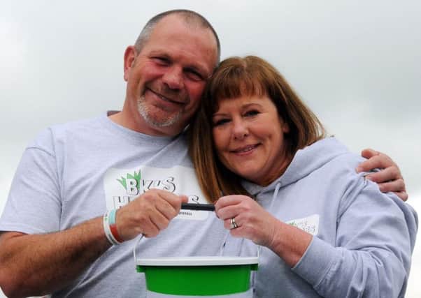 Dave and Fiona King, from Reedley, when BK's Heroes, set up by their late son Ben, officially received charity status (s)