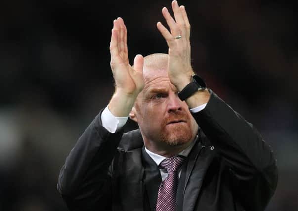 Burnley's Manager Sean Dyche 

Photographer Mick Walker/CameraSport

The Premier League - Stoke City v Burnley - Saturday 3rd December 2016 - bet365 Stadium - Stoke

World Copyright Â© 2016 CameraSport. All rights reserved. 43 Linden Ave. Countesthorpe. Leicester. England. LE8 5PG - Tel: +44 (0) 116 277 4147 - admin@camerasport.com - www.camerasport.com