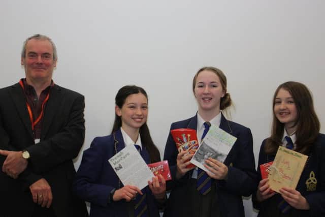 The Year 9 students designed leaflets fit for the Imperial War Museum.