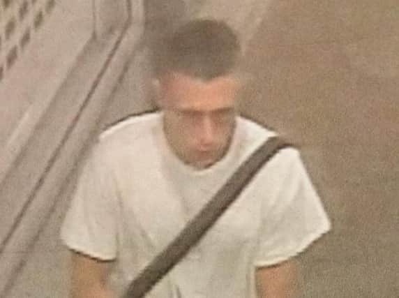 Police are appealing for help to identify this man in relation to an incident in Burnley town centre.