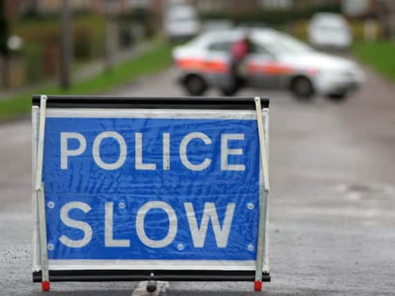 The A59 in Clitheroe is closed this morning after a car crash.