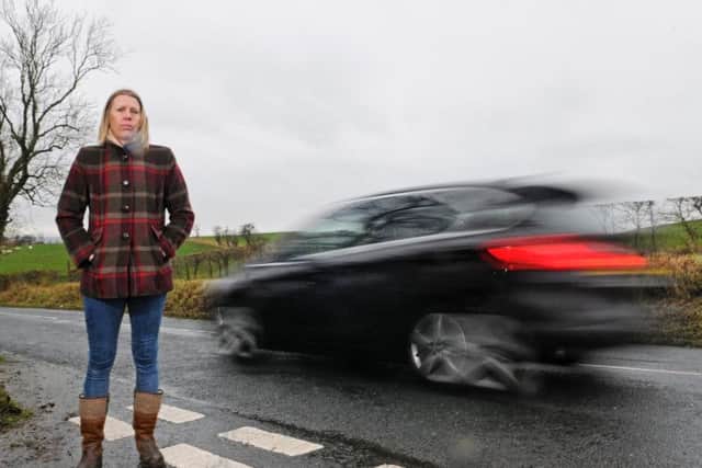 Anna Hollingworth campaigned to improve road safety on the A682