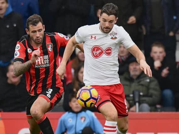 Jay Rodriguez in action against Bournemouth