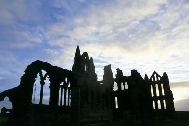 Whitby Abbey - inspiration for Bram Stoker's Dracula. Photo courtesy of English Heritage.