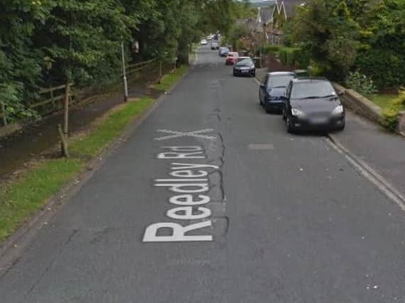 Reedley Road will undergo resurfacing next month. (Google Maps image)