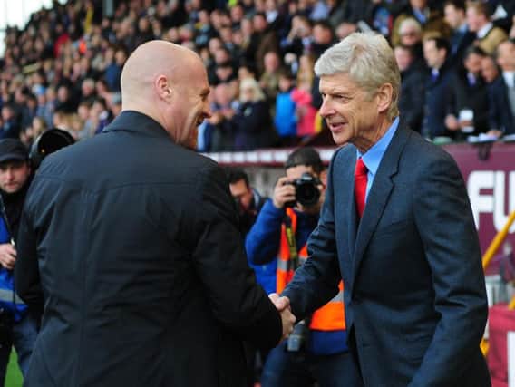 Sean Dyche and Arsene Wenger