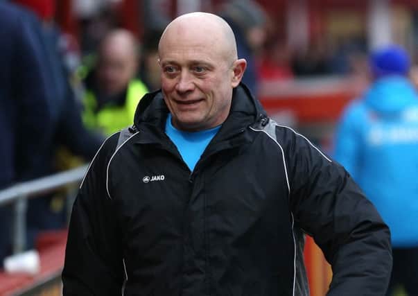 IN PICTURE: Alfreton manager Nicky Law.
SPORT: LEAD: Alfreton Town FC v Worcester City.  National League North match at the Impact Arena Stadium, Alfreton.  Saturday 21st January 2017.
 PHOTOGRAPHER: MARK FEAR - MARK FEAR PHOTOGRAPHY.  CONTACT markfearphotographer@outlook.com (+44) 753 977 3354