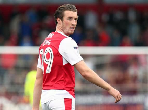 Chris Long spent the first half of the season on loan at Fleetwood Town