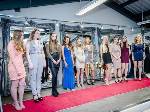 The Prom Queen line-up at the Lancashire Wedding House