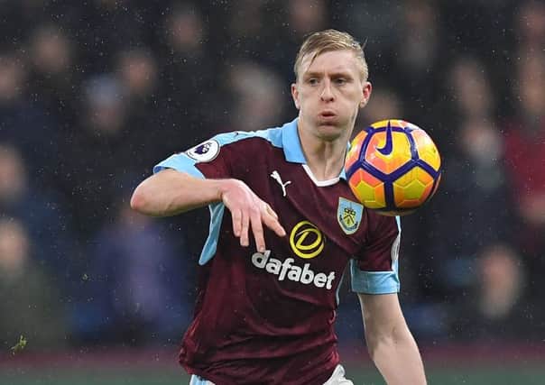 Burnley's Ben Mee

Photographer /Dave HowarthCameraSport

The Premier League - Burnley v Leicester City - Tuesday 31st January 2017 - Turf Moor - Burnley

World Copyright Â© 2017 CameraSport. All rights reserved. 43 Linden Ave. Countesthorpe. Leicester. England. LE8 5PG - Tel: +44 (0) 116 277 4147 - admin@camerasport.com - www.camerasport.com