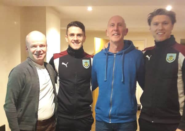 Billy McCormac and Kevin Wallace are reunited with Robbie Brady and Jeff Hendrick at Turf Moor