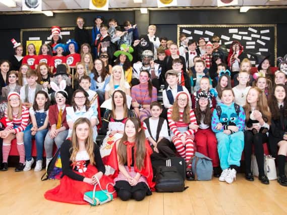Shuttleworth College pupils dressed up for World Book Day