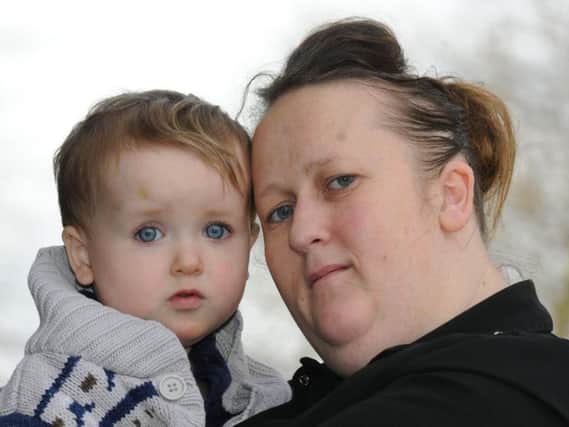 Claire Cassidy, who is appealing for a nursery place for her son Kyle who has proved to be a "medical mystery" to doctors.