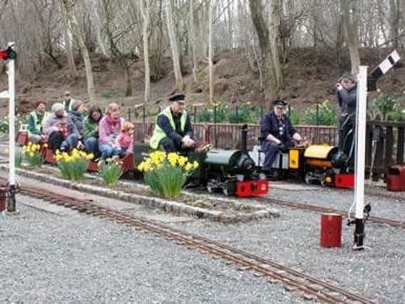 Cinderbarrow Miniature Railway is perfect for all the family.