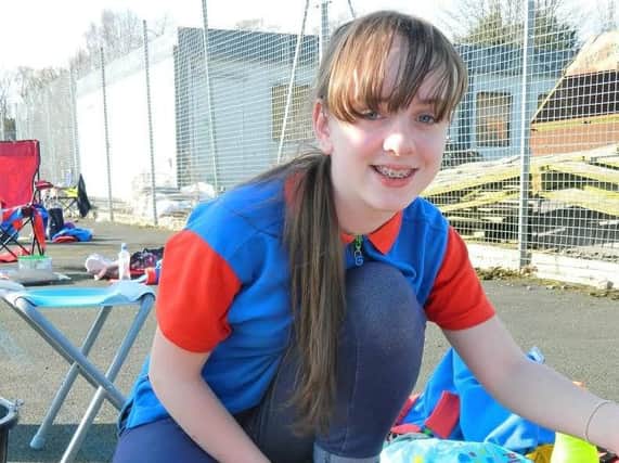 Chloe Quigley of the 31st Burnley Guides.
