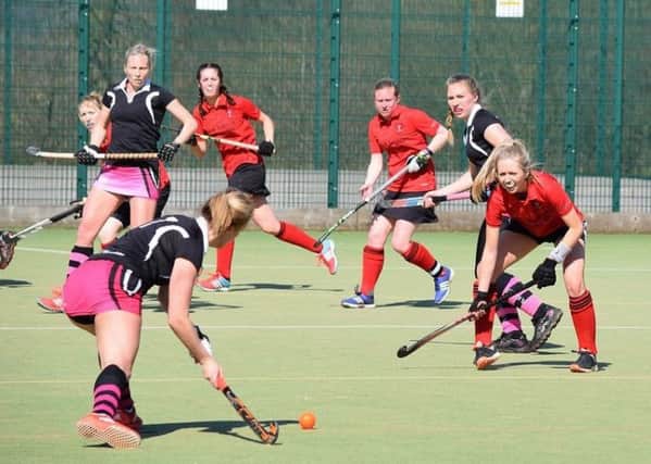 Action from Pendle Forest's 5-1 play-off win over Boston Spa