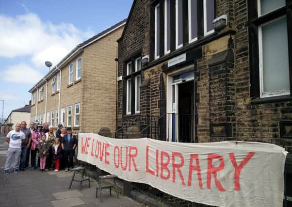 The launch of the Save Our Library campaign in Burnley (s)