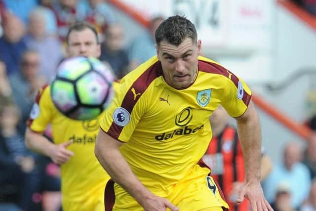 Sam Vokes levelled for the Clarets