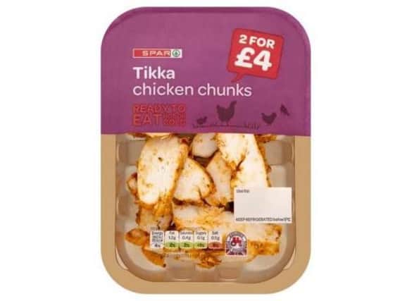 Recalled: Tikka Chicken Chunks