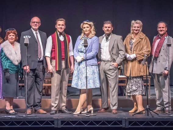 Some of the cast of It's a Wonderful Life, to be presented at The Pendle Hippodrome. (s)