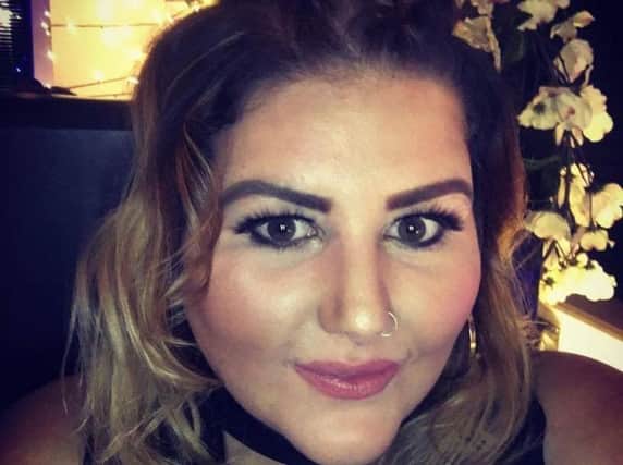 Lianna Shutt, the young mum who has been hailed a heroine for saving the life of a man injured in the Manchester bomb attack.