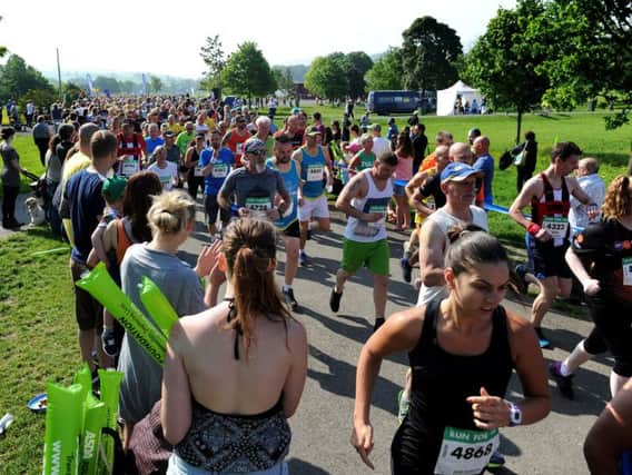 Runners taking part in last year's Burnley 10k