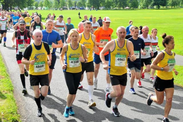 Thousands took part in the annual run