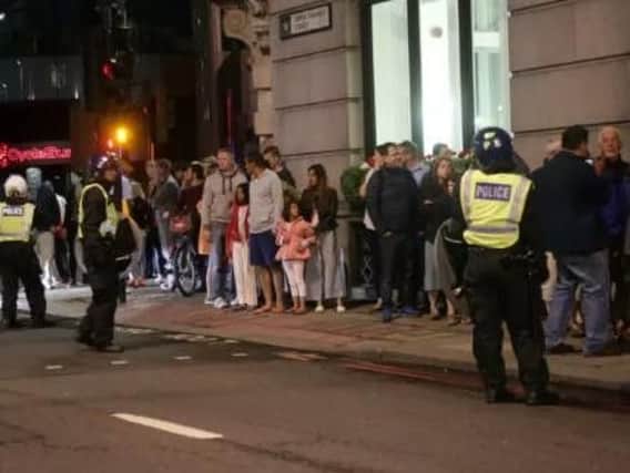 A police officer who was stabbed in the eye as he took on the London Bridge attackers with only his baton has said he was "sorry" he could not do more.