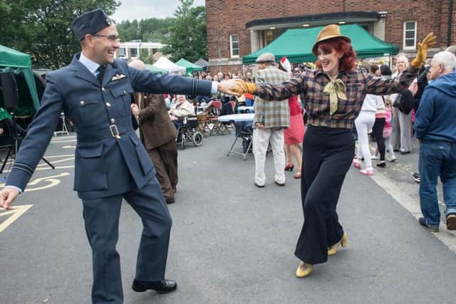 This duo are certainly In The Mood to dance at Padiham on Parade 2016