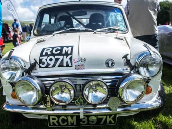 The car show is organised by the Rotary Club of Burnley