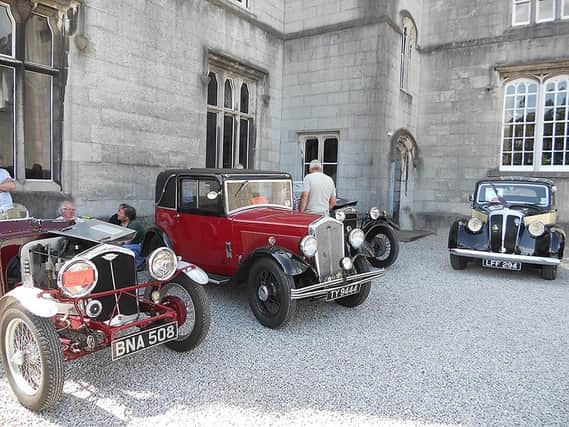 Leighton Hall in Carnforth is host to a Classic Car and Bike Show on Sunday
