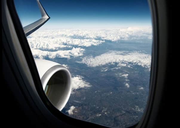 A Generic Photo of the view out of a plane window. See PA Feature TOPICAL Travel Flying. Picture credit should read: PA Photo/thinkstockphotos. WARNING: This picture must only be used to accompany PA Feature TOPICAL Travel Flying.