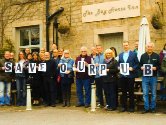 A local consortium have raised the funds to buy the Bay Horse Inn ahead of property developers.