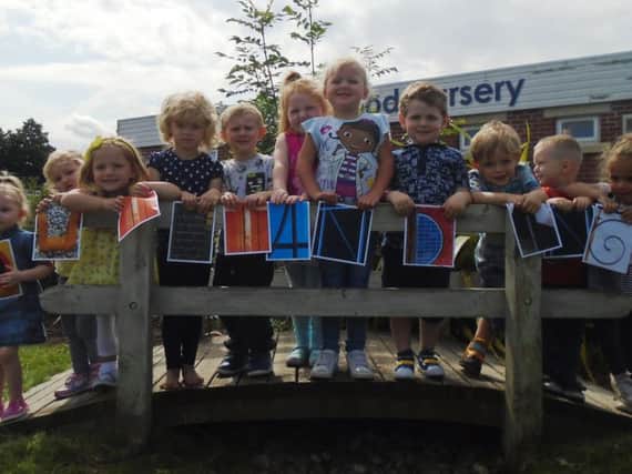 Children at the 'Outstanding' Tayfield Nursery.