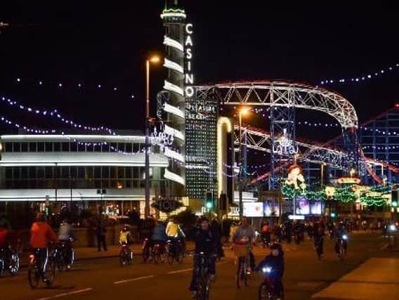 Ride the Lights in Blackpool is just one of the free events you could try