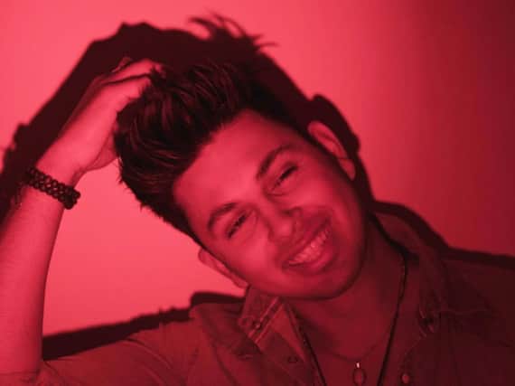 Pop singer Jash, who will talk about his experiences with cyberbullies at Unity College this month, taken by Louis Lander Deacon. (s)