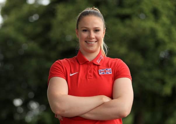 Hammer Thrower Sophie Hitchon during the team announcement ahead of the IAAF World Championships, at the Loughborough University High Performance Centre. PRESS ASSOCIATION Photo. Picture date: Tuesday July 11, 2017. See PA story ATHLETICS London. Photo credit should read: Tim Goode/PA Wire