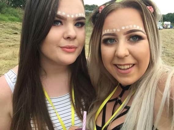 Heidi Dugdale (left) and Jade Stockburn have organised the second Dugfest in honour of Heidi's brother, Josh, who died two years ago.