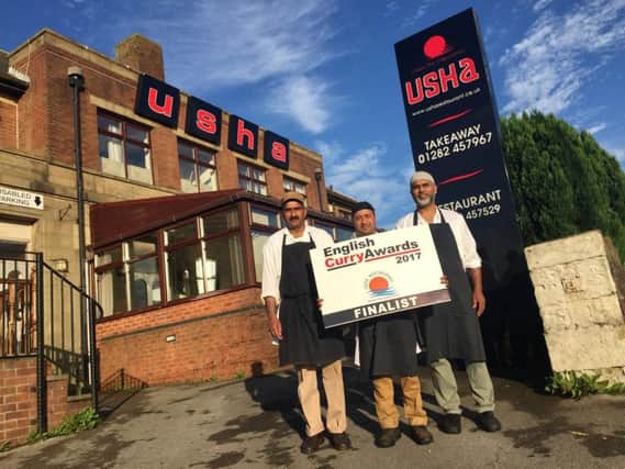 Usha has been nominated for 'Best Restaurant' at the English Curry Awards