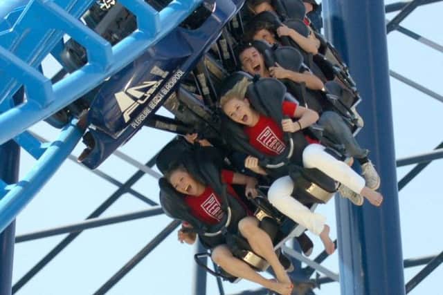 The Infusion ride at Blackpool pleasure beach
