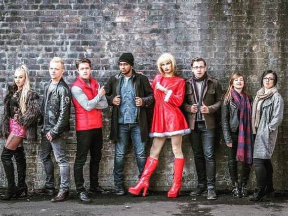 The cast of Rent, to be performed in Colne next month by Pendle Hippodrome Theatre Company. (s)