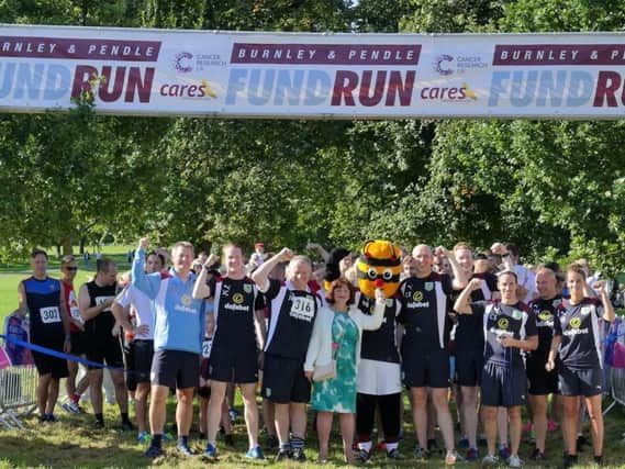 The start of last year's Burnley and Pendle Fundrun
