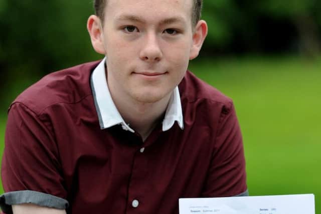 Sam Alker gained A* grades in Maths, Physics and Further Maths at Thomas Whitham Sixth Form in Burnley.