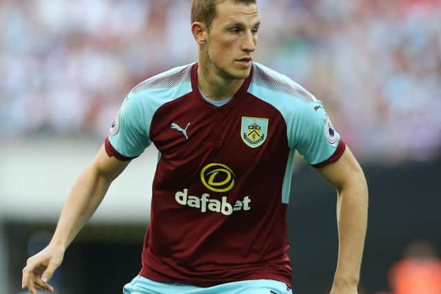 Chris Wood made his Premier League bow for the Clarets at the weekend